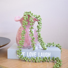 Pendente Suculenta Artificial Rosário 70cm | Jardim Vertical